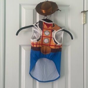 Woody dog costume, size M, excellent condition